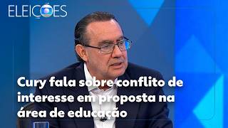 Eleições 2026 - Augusto Cury fala sobre conflito de interesse em proposta na área de educação