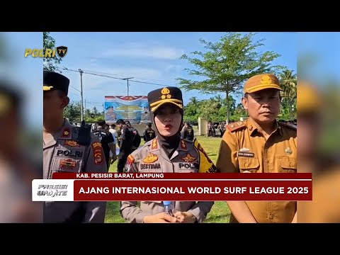 PRESISI UPDATE: POLRES PESISIR BARAT GELAR APEL PASUKAN OPERASI TUHUK KRAKATAU 2025 10/06/25 (10.00)