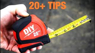 20+ Tape Measure TIPS and TRICKS for Beginners