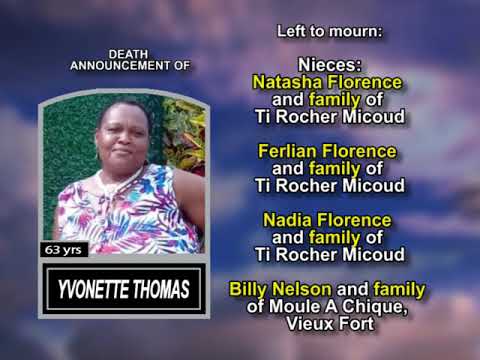 Dockray Thomas Obituaries