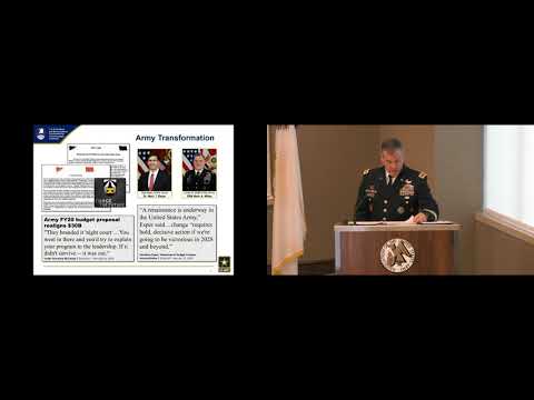 AUSA AMD Hot Topic 2019 - LTG James Dickinson, Army Space and Missile Defense Command
