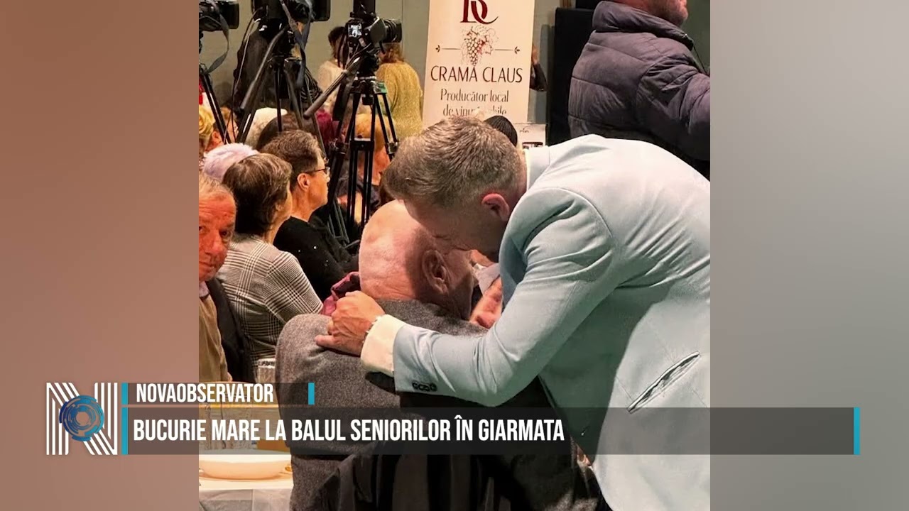 Bucurie mare la Balul Seniorilor în Giarmata