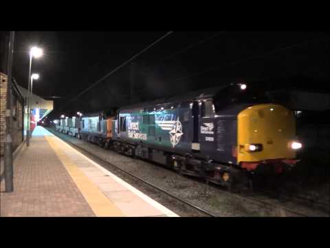 New Livery 37609 + 37603 Thrash on 6K73 20/10/14