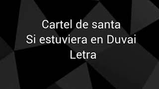 Cartel de Santa si estubiera en Dubái