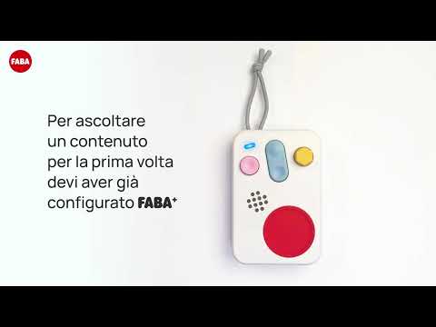 FABA + Raccontastorie Interattivo con Cassa Audio e Luce Notturna