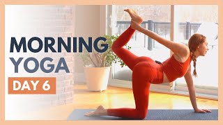 DAY 6: GROW - 10 min Morning Yoga Stretch – Flexible Body Yoga Challenge