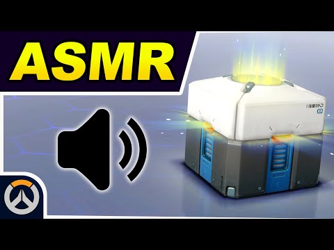 ASMR Overwatch Loot Box Opening (No Talking) Lots of Duplicates
