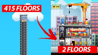 Destroying my 415 floor tower!