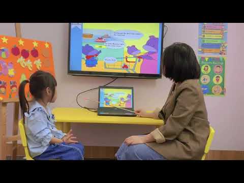 Kinder 1A3 - teste chuyện George vai às compras - Mimi Linh Đan