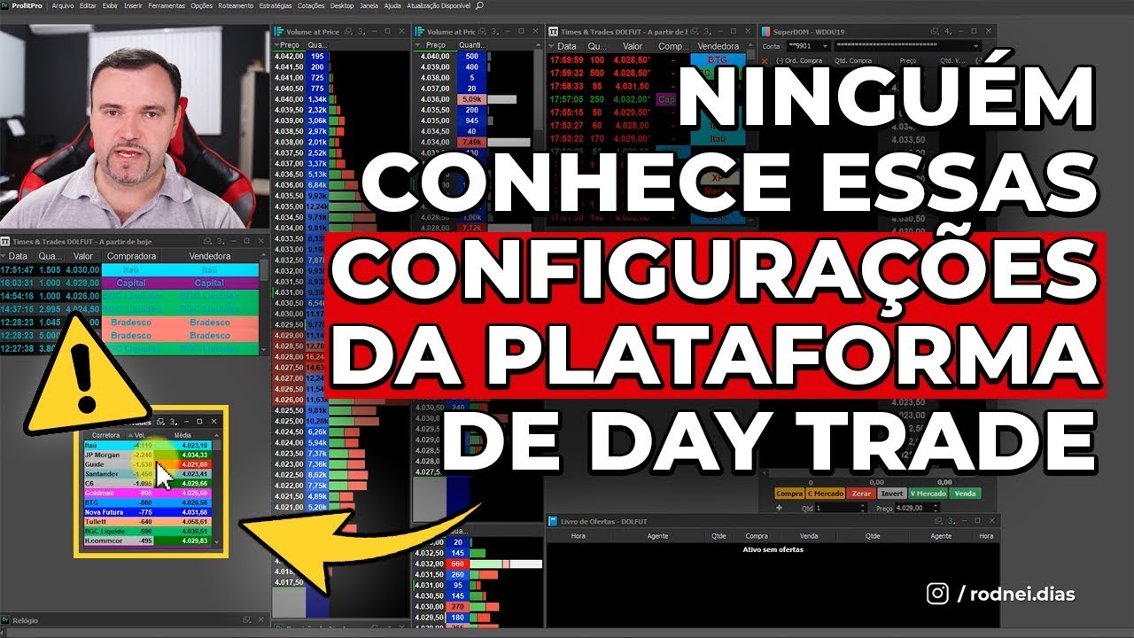 Revelado! Configurações da plataforma que ninguém conhece no day trade