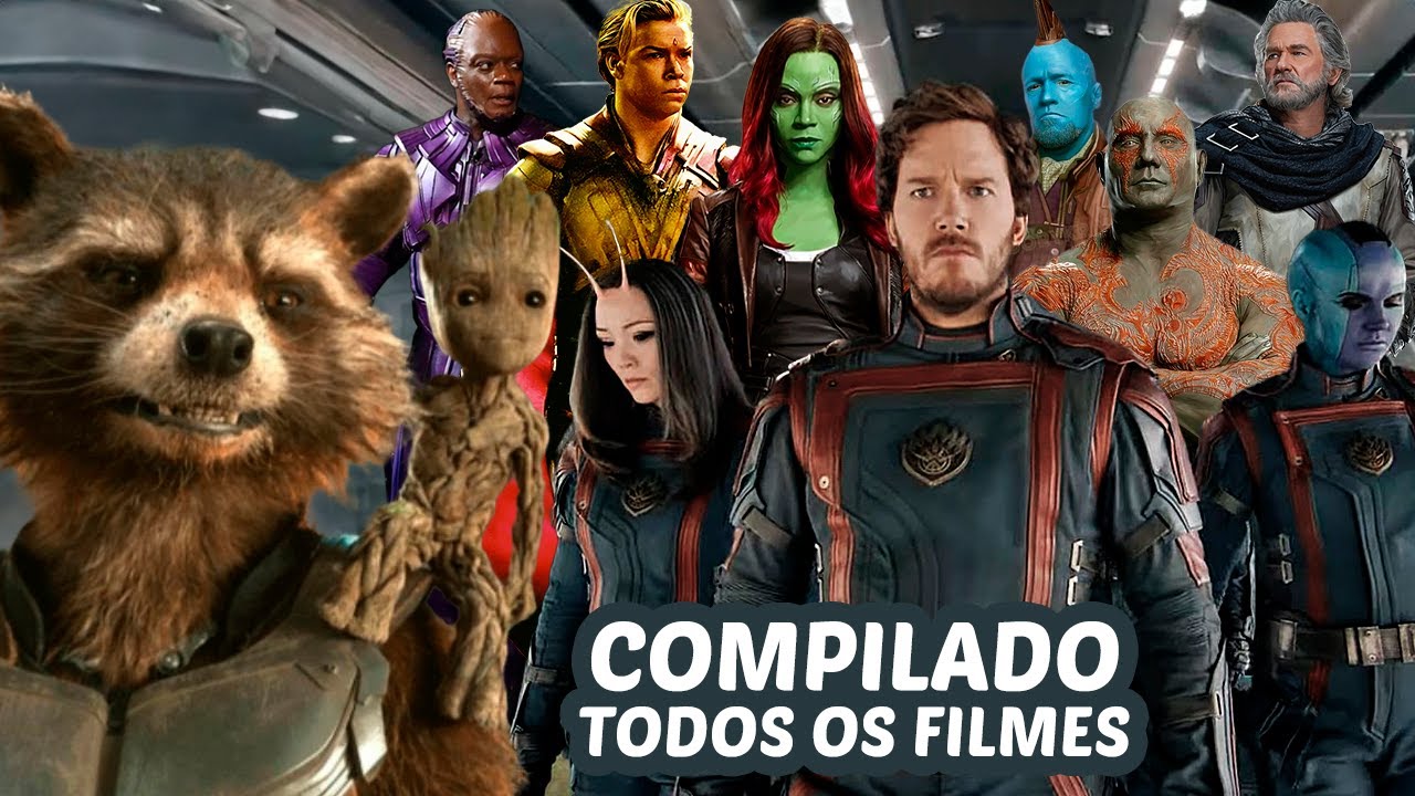 MARATONA GUARDIÕES DA GALÁXIA | Melhores Momentos do Grupo da Marvel nos Cinemas