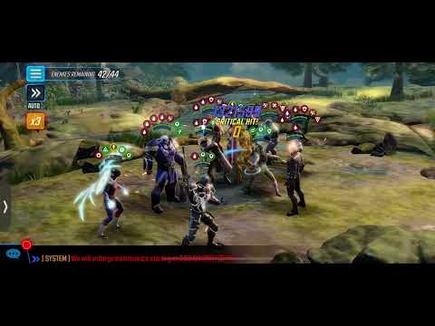 Marvel Strike Force Dark Dimension 6 Mission 4 Non-Legendary Global 2nd Run