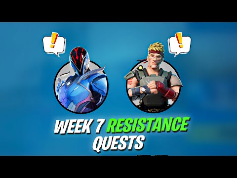 Fortnite Week 7 Dialogue Quests in Chapter 3 Season 2 (Week 7 Resistance Quests)