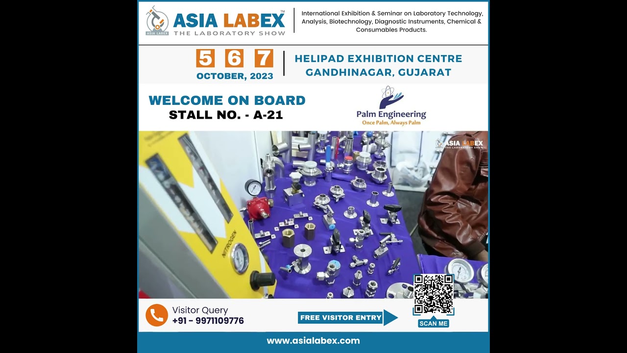 Welcome on Board! We are thrilled to have PALM ENGINEERING as Exhibitor at ASIA LABEX.