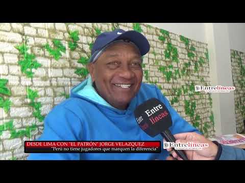 ROCHA ENTRELINEAS EL PATRON JOSE VELAZQUEZ DESDE LIMA PREVIA DE ELIMINATORIAS