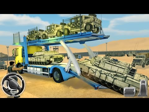 US Army Car Transport Driving - Cruise Ship Simulator Game | Android Gameplay