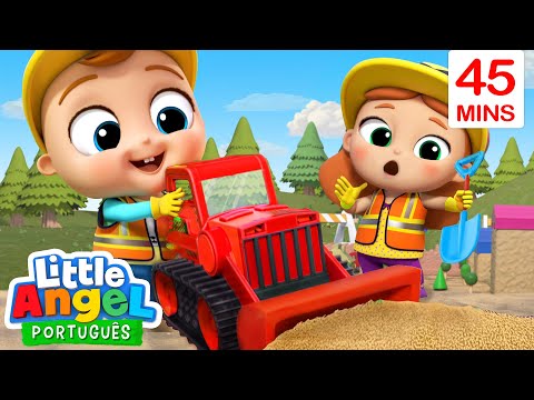 O Construtor Joãozinho Sabe Trabalhar em Equipe! 🤝 | 👷 Canal do Joãozinho - Little Angel Português