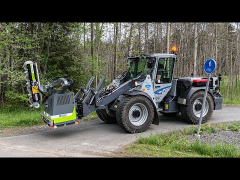 Mini Boom Mower For Roadside Maintenance | GreenTec Scorpion 430 S