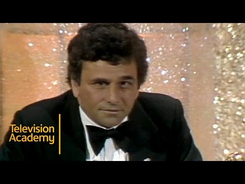 Peter Falk Wins Outstanding Lead Actor in a Drama Series for COLUMBO | Emmys Archive (1976)