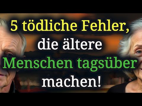 ❗5 tödliche Fehler am Tageszeit, die ältere Menschen unbemerkt krank machen und ihr Leben verkürzen!
