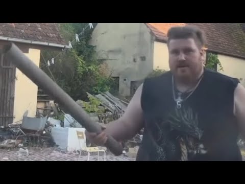 Dragonlord shows his strength and throws a pipe 💪