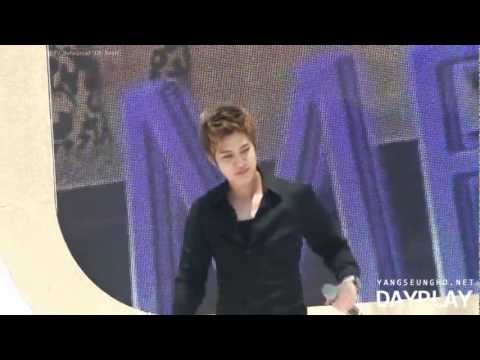 [DAYPLAY] MBLAQ SEUNGHO 120504 희망TV 'Oh Yeah' Rehearsal (23sec)