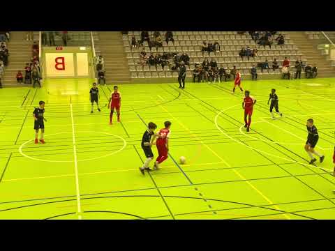 Finale du tournoi en salle Juniors D 2022 - FC Bosna Yverdon vs. FC Granges-Marnand
