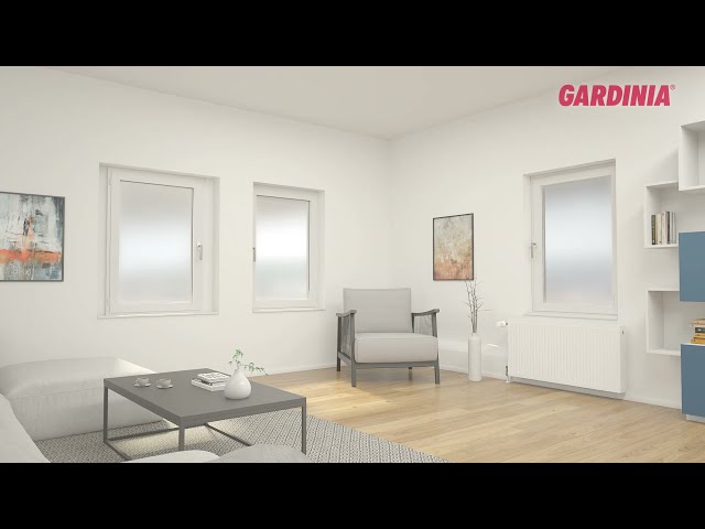 Video Teaser für GARDINIA statische Fensterfolie anbringen