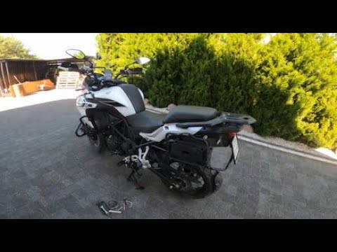 Benelli TRK 502X 2020 - How I installed Givi PL8705 rack
