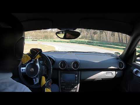 31.03.2019 - DMSB Kurpfalz Slalom Kartbahn Walldorf G1 - Porsche Cayman S 987- 2. Lauf - 2.02,56