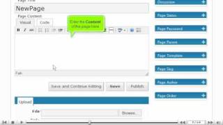 How to create, edit & delete pages in WordPress | Tutorial