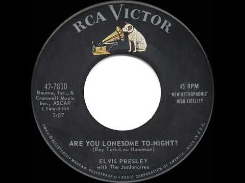 1960 HITS ARCHIVE: Are You Lonesome Tonight - Elvis Presley (a #1 record)