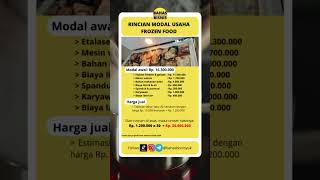 Download lagu Rincian modal usaha frozen food mp3