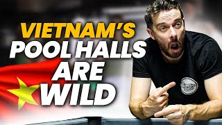 The Biggest Pool Hall In Vietnam | Playing Pool And Travel Vlog