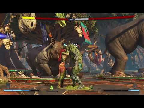 SWAMP THING COMEBACK! Flawless ant-air! (No combo needed)