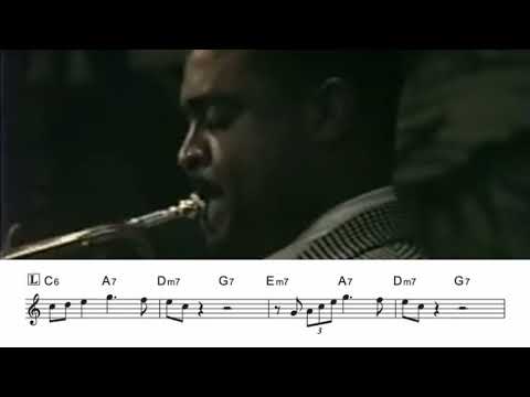 【I Got Rhythm】Terell Stafford Trumpet solo (Transcription)inB♭