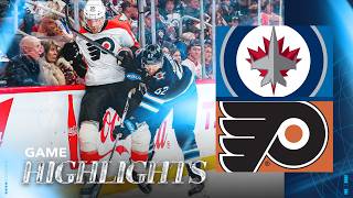 Winnipeg Jets vs. Philadelphia Flyers - Game Highlights