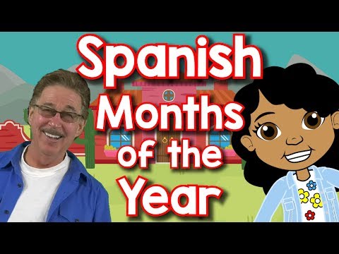 Spanish Months of the Year | Doce Meses del Año | Jack Hartmann