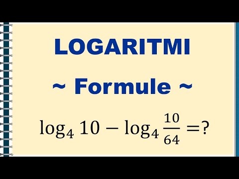 X. Logarithms - properties, solved exercises | Matera.ro