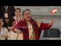 WATCH Usha Uthup Sings Ekla Cholo Re At Kolkata S Victoria Memorial On NetajiJayanti