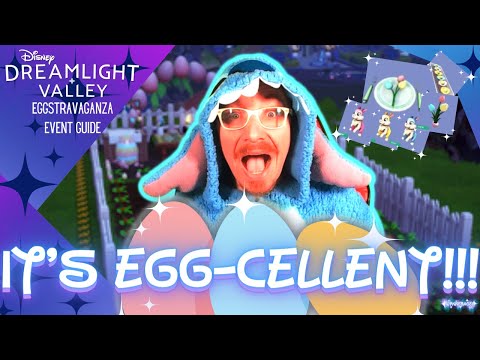 Disney Dreamlight Valley EGGSTRAVAGANZA Event Guide!🥚 Tips, tricks, and how to get EVERYTHING!