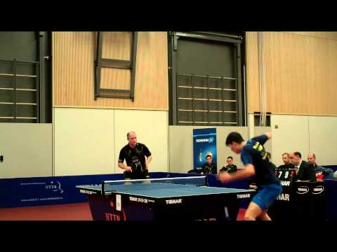 SET 1   Game 4  Benedek Ohla   Barry Wijers