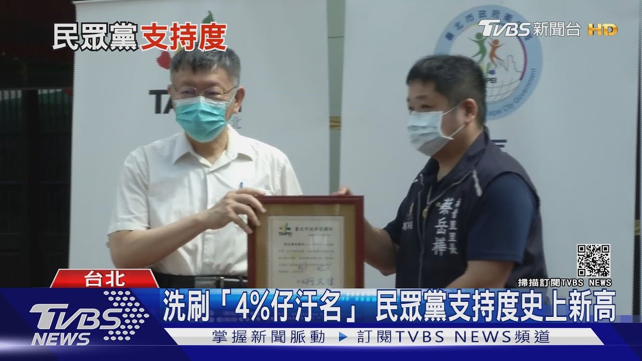 藍綠政黨支持度雙輸!柯P抗中央直踩痛腳 民眾黨聲勢漲