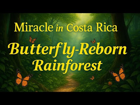 Rainforest Rescue in Costa Rica 🦋 Butterfly Miracle