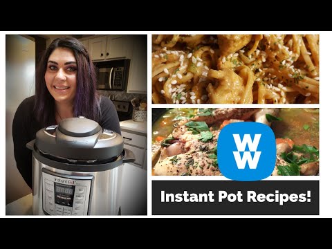 WW INSTANT POT RECIPES | BEEF STROGANOFF | CAPTAIN...