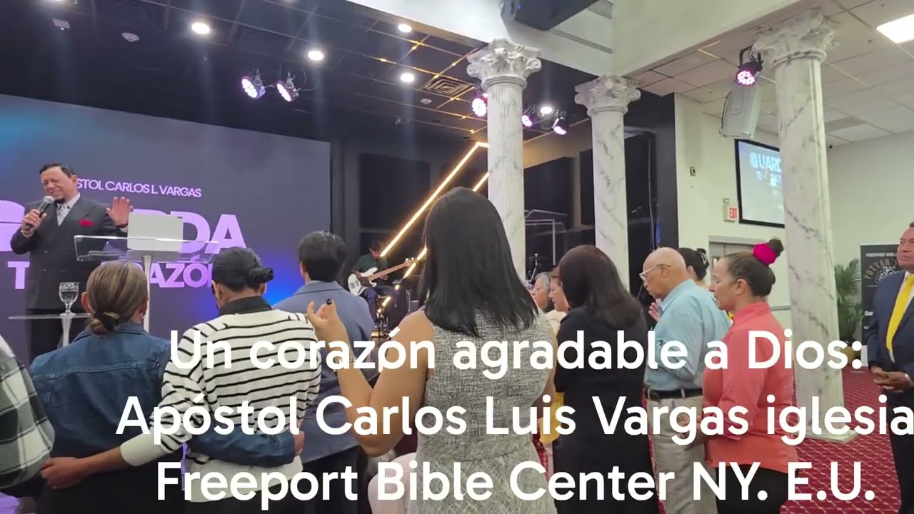 A repentant heart that desires to be pleasing to God. Apostle Carlos Luis Vargas, FBC Church.