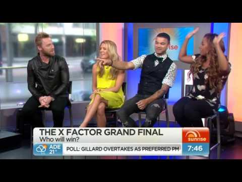 Thumbnail for The X Factor Australia: the judges on Australian TV | Sunrise by Guy Sebastian