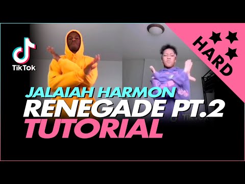 ORIGINAL RENEGADE PART 2 | TIKTOK TUTORIAL | JALAIAH HARMON |