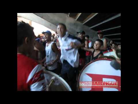 La Bomba previa bombos y trompetas vs Arsenal