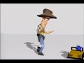 Original Tom Hanks CGI Test (for Toy Story)